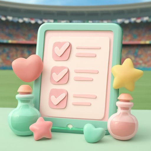 fb88 Checklist shown tablet screen
